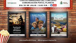 Estrenan cortometrajes que resaltan prácticas sostenibles en tres regiones del Perú