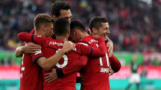 Bayern Múnich venció 3-1 a Wolfsburgo por la Bundesliga con golazo de James Rodríguez | VIDEO