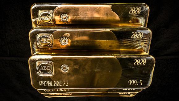 Precio del oro bajó el miércoles 10 de abril de 2024 (Foto: AFP / Referencial)