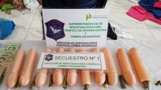 Cae en Argentina banda de peruanos que escondía cocaína en artículos eróticos