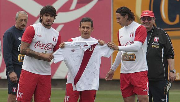 Elecciones en FPF: Humala saludó renovación del fútbol peruano
