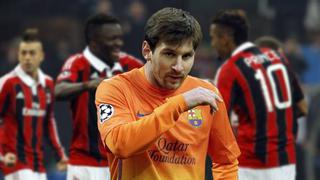 ¿Barcelona y Lionel Messi podrán remontar el 2-0 ante el Milan en el Camp Nou?