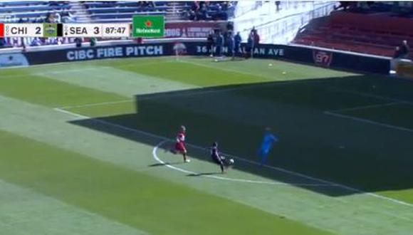 Ruidíaz lleva tres goles en lo que va de la temporada 2019 en la MLS. (Foto: captura de video)