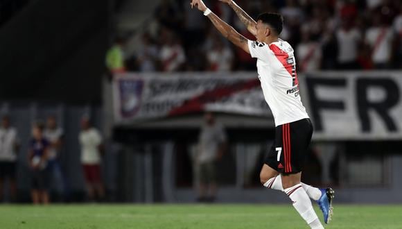 Un solitario gol de Matías Suárez le dio el triunfo a River Plate | Foto: AFP