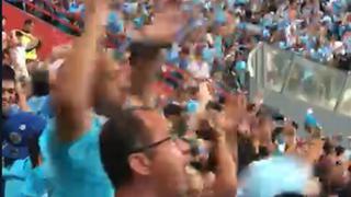 La euforia en las tribunas tras gol agónico de Sporting Cristal vs. Huracán | VIDEO