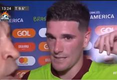 El gesto del periodista Marcelo Benedetto con jugador argentino que desató furia en redes | VIDEO