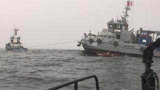 Marina de Guerra rescata a cuatro pescadores que estuvieron desaparecidos seis días