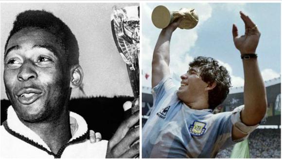 Un día como hoy Diego Maradona y Pelé ganaron su primer Mundial
