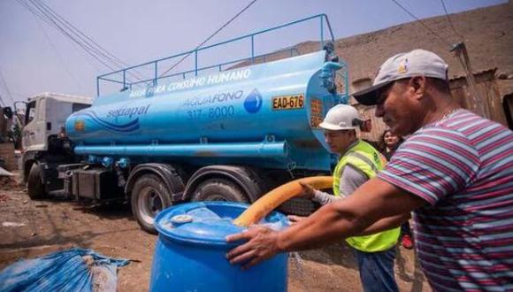 Sedapal anunció el corte de agua en distintos distritos de Lima. (Foto: GEC)