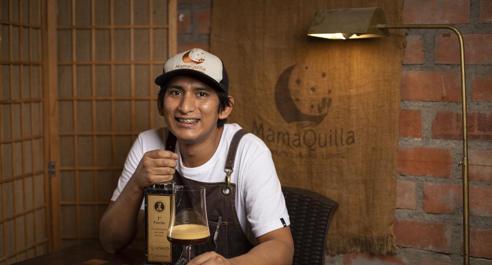 En el 2019, Mamaquilla fue elegida como la mejor cafetería de especialidad en el Concurso de Cafeterías de Lima y Callao; al mismo tiempo, Renzo empezó a prepararse para competir como barista. “Uno debe interpretar al café”, se decía a sí mismo. (Foto: Richard Hirano / El Comercio)