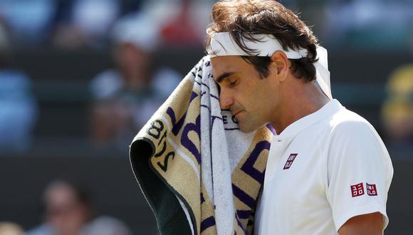 El suizo Roger Federer no pudo ante la solidez del sudraficano Kevin Anderson quien lo doblegó en 5 sets con parciales (2-6, 6-7, 7-5, 6-4, 13-11). (Foto: Reuters)