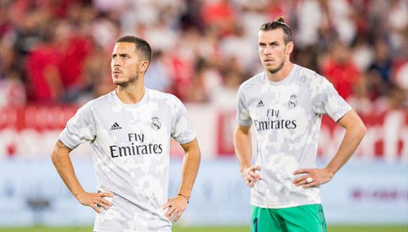 Eden Hazard y Gareth Bale se alistan para la final de la Champions League. (Foto: Real Madrid)