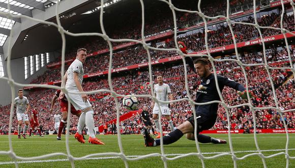 Manchester vs. Liverpool: impresionante atajada de De Gea. (Video: YouTube)