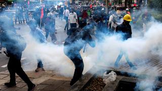 “Gobierno asesino”: policía reprime manifestación prodemocracia en Tailandia | FOTOS