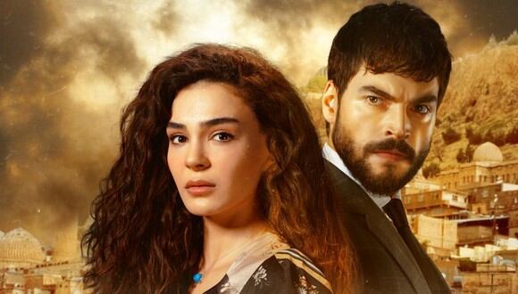 Ebru Şahin y Akın Akınözü como Reyyan y Miran en "Hercai" (Foto: ATV Turquía)