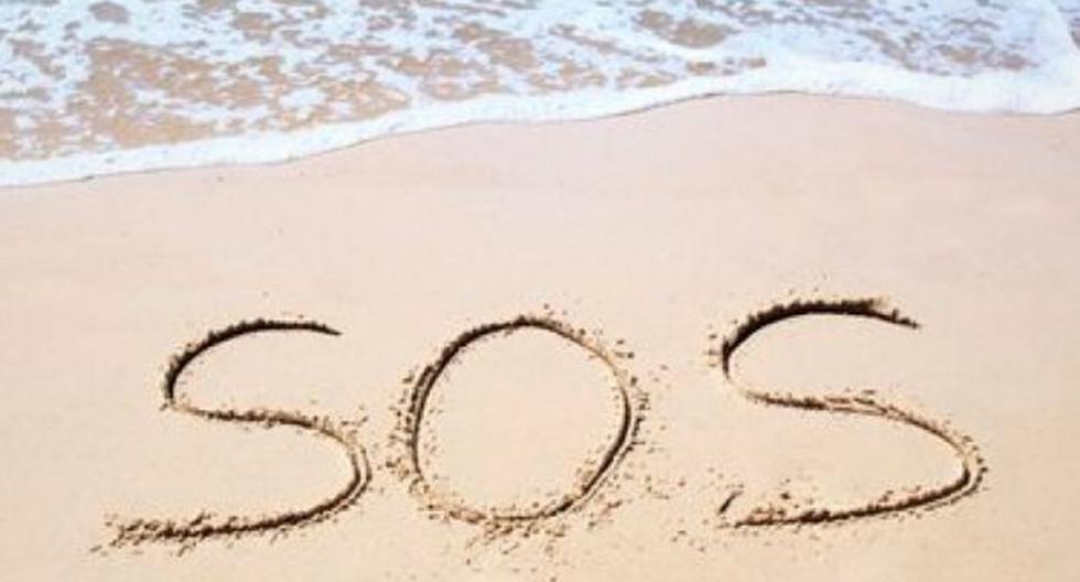 Naufragaron en una isla desierta del Pacífico y los rescataron luego de escribir SOS en la arena. (Foto: pixabay)