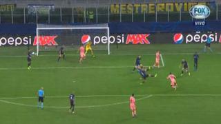 Barcelona vs. Inter: Luis Suárez le quitó el 1-0 a Dembélé al desviar remate del francés | VIDEO