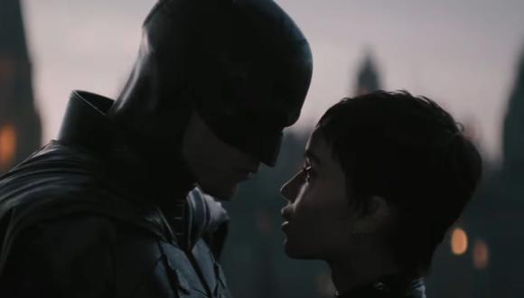Robert Pattinson y Zoë Kravitz protagonizan, como The Batman y Catwoman, la nueva película del caballero de la noche. (Foto: Warner Bros.)