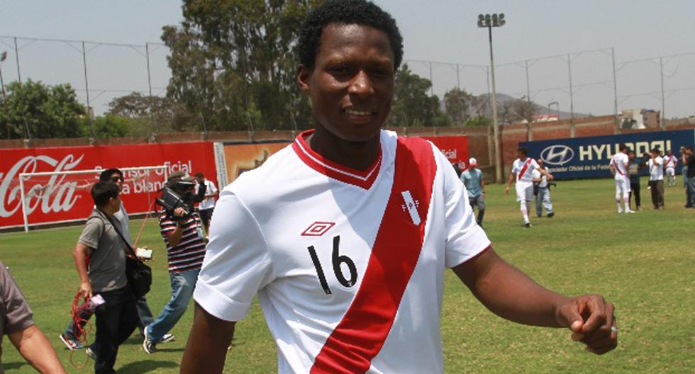 Max Barrios, o mejor conocido como Juan Espinoza Mercado, jugó por la Selección Peruana Sub 20. (Foto: FPF)