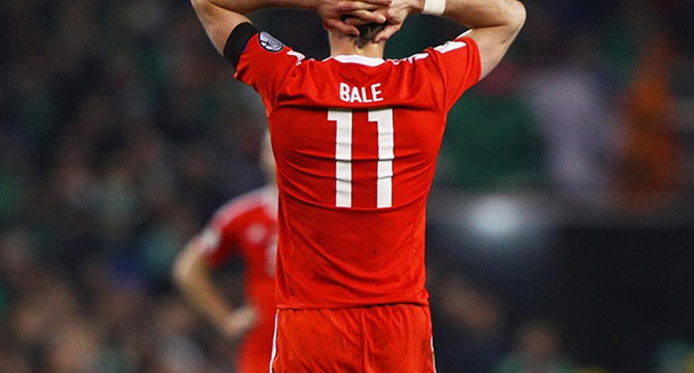 Gareth Bale no pudo darle el triunfo a la Selección de Gales sobre Irlanda en las Eliminatorias de Europa a Rusia 2018 (Foto: Getty Images)