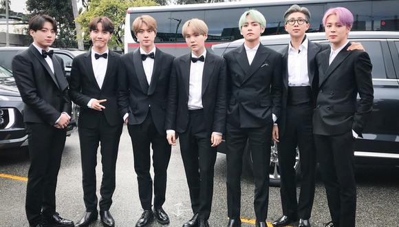 Es la primera vez que BTS asiste a los Premios Grammy. (Foto: Difusión).