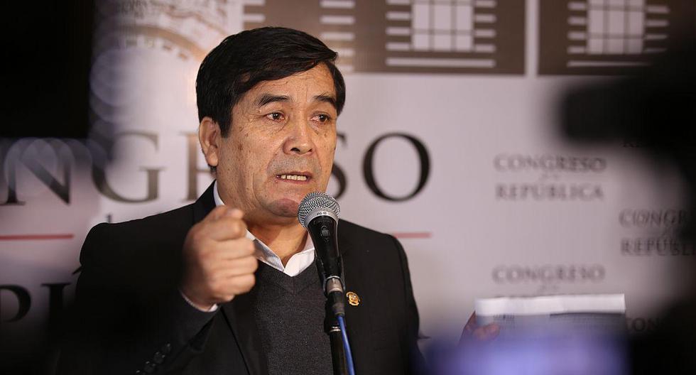 El presidente del Poder Judicial, Víctor Prado, consideró que las dos sentencias contra Benicio Ríos eran suficientes para proceder con su captura. (Foto: USI)