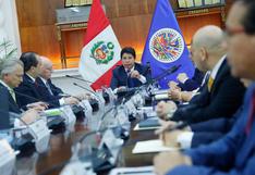 Grupo de Alto Nivel de la OEA llama al diálogo a los actores políticos tras concluir visita a Perú