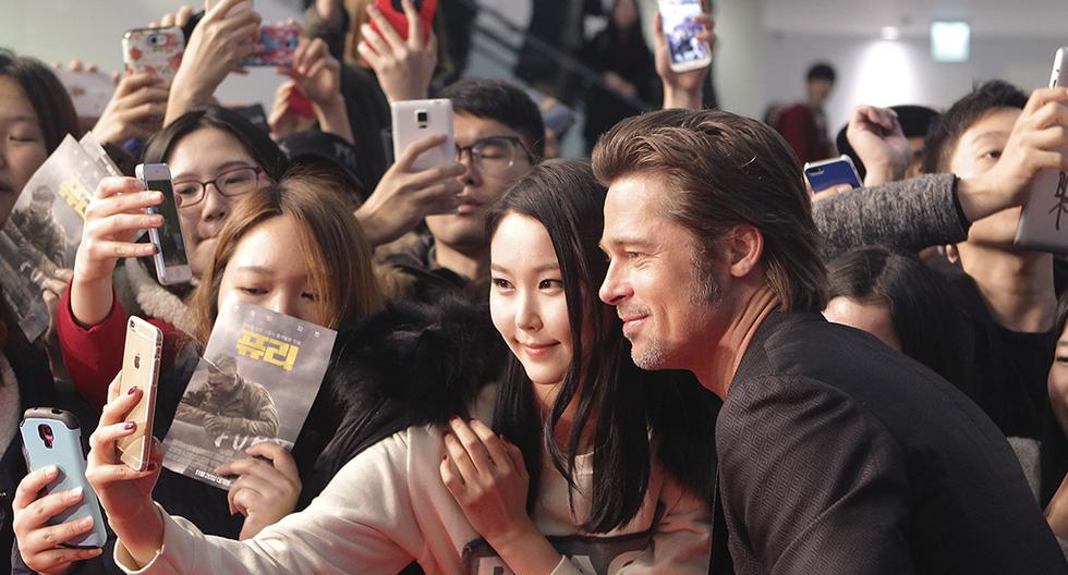 Brad Pitt aparece públicamente tras separarse de Angelina Jolie. (Foto: Getty Images)