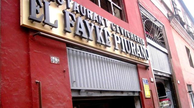 El Fayke Piurano se ubica en el Centro de Lima.