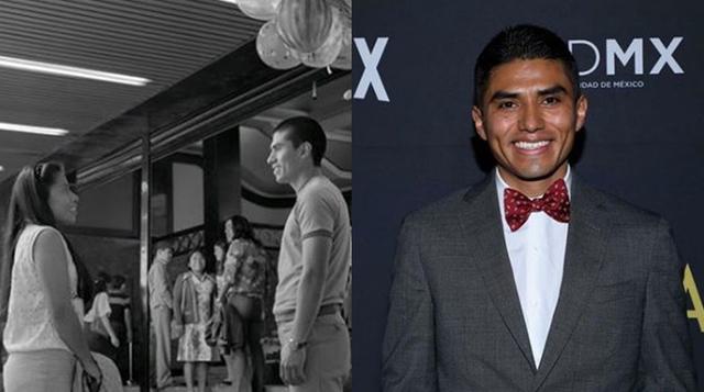 Jorge Antonio Guerrero es Fermín, el novio de Cleo (Yalitza Aparicio) en "Roma".