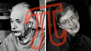 ¿Sabías que el día de Pi coincide con el natalicio de Albert Einstein y el día de la muerte de Stephen Hawking?