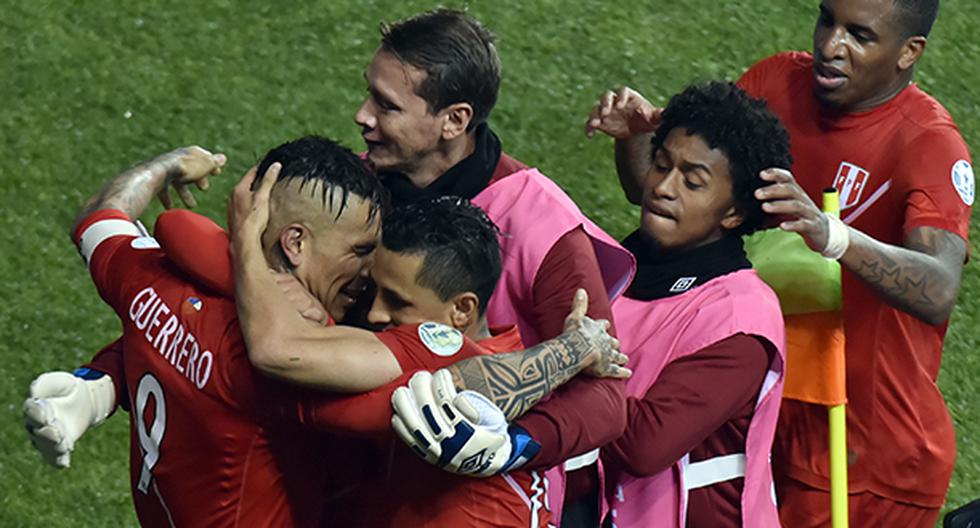 Guerrero fue nuestro héroe con sus tres goles (Foto: AFP)