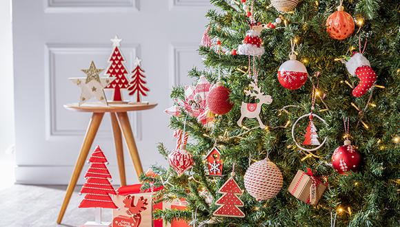 El árbol ícono navideño por excelencia es “el eje central” para organizar toda tu decoración.
