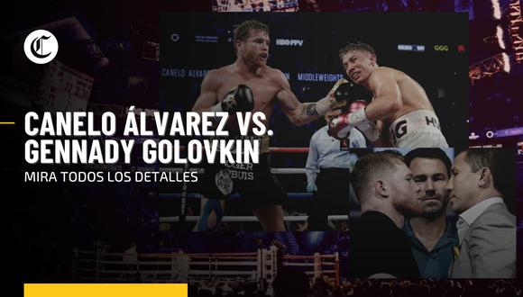 Donde ver la pelea Canelo Álvarez vs. Gennady Golovkin III: apuestas,  horarios y canales TV | BOX | Boxeo | Video | NNAV | VR | Deportes | VIDEOS  | EL COMERCIO PERÚ