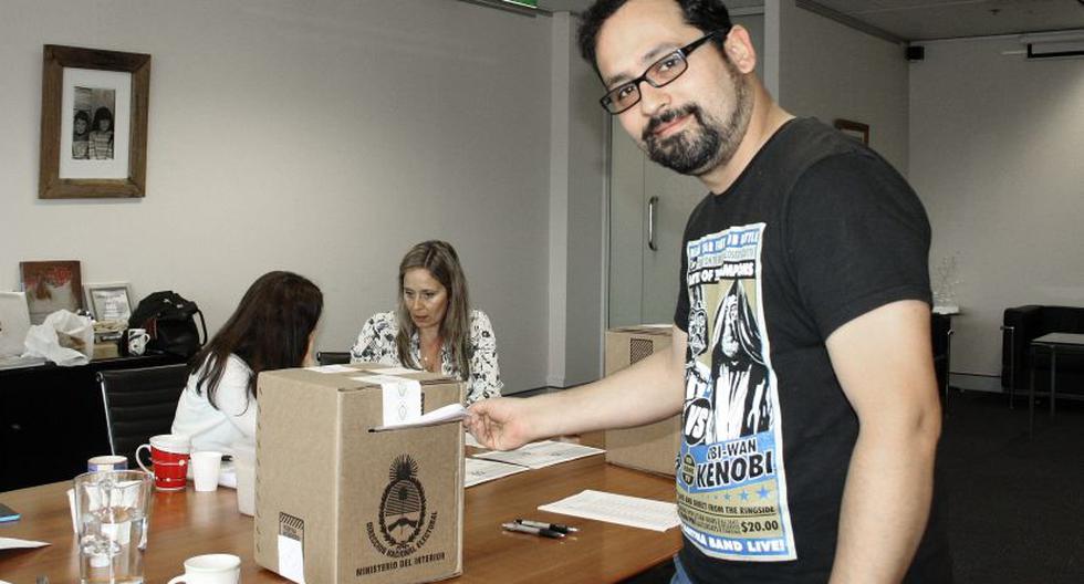 Los primeros votos fueron emitidos en Australia. (Foto: EFE)