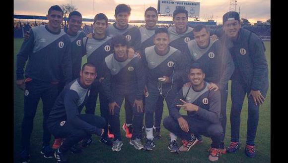 Universitario entrenó en Montevideo para Copa Sudamericana