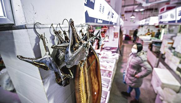 Mercado chino: la venta de carne de animales silvestres es común en el país asiático. (Foto: Edwin Remsberg/VWPics/Universal Images Group via Getty Images)