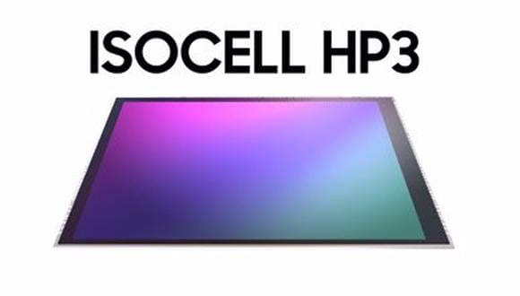 Sensor de imagen ISOCELL HP3 SAMSUNG
