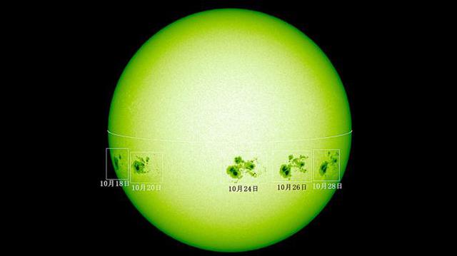 Detectan mancha solar 66 veces más grande que la Tierra - 1