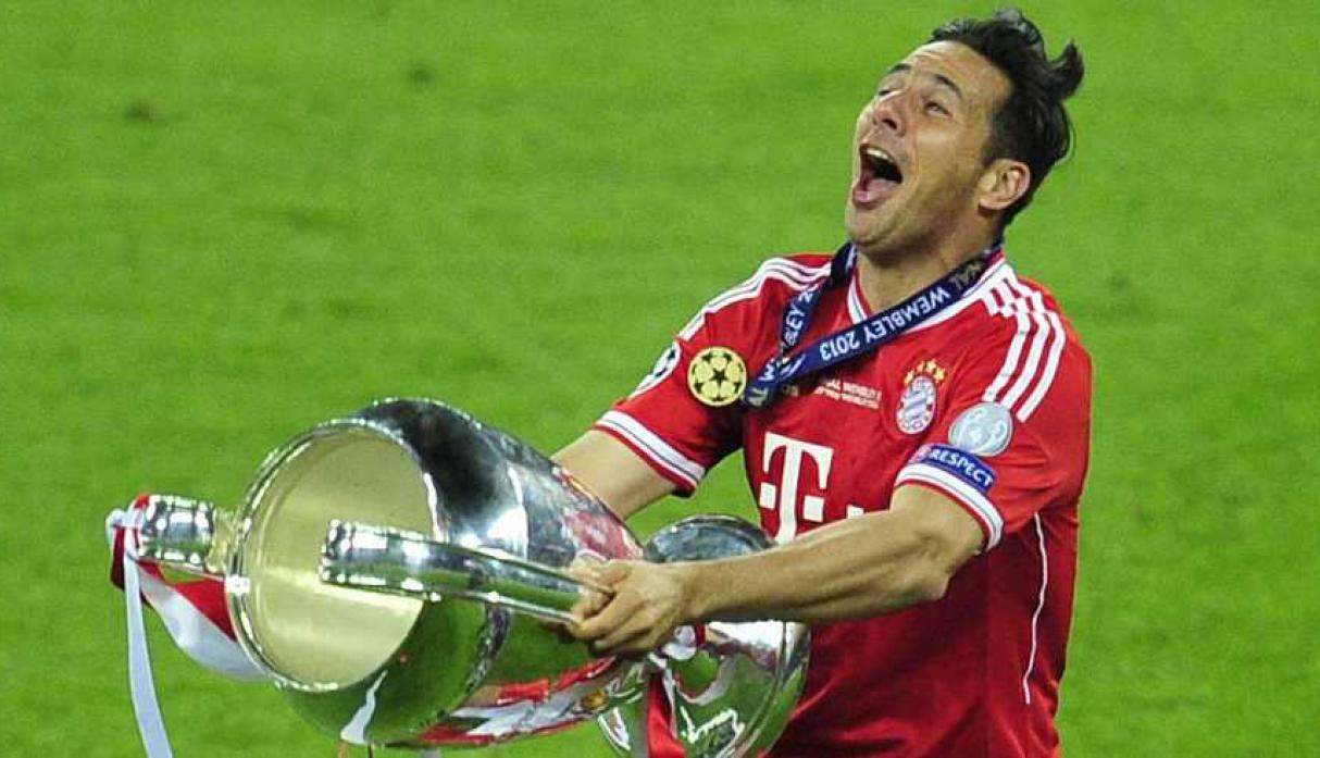 Claudio Pizarro ganó la Champions League con el Bayern Munich en 2013. (Foto: AFP)