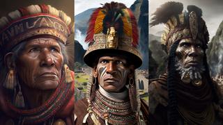 Una IA recrea cómo se verían Manco Capac, Atahualpa, Pachacútec y otros incas