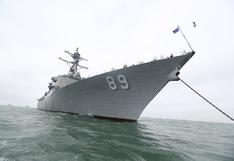 Conoce al USS Mustin, el cazasubmarinos  norteamericano que navega el mar de Grau | FOTOS
