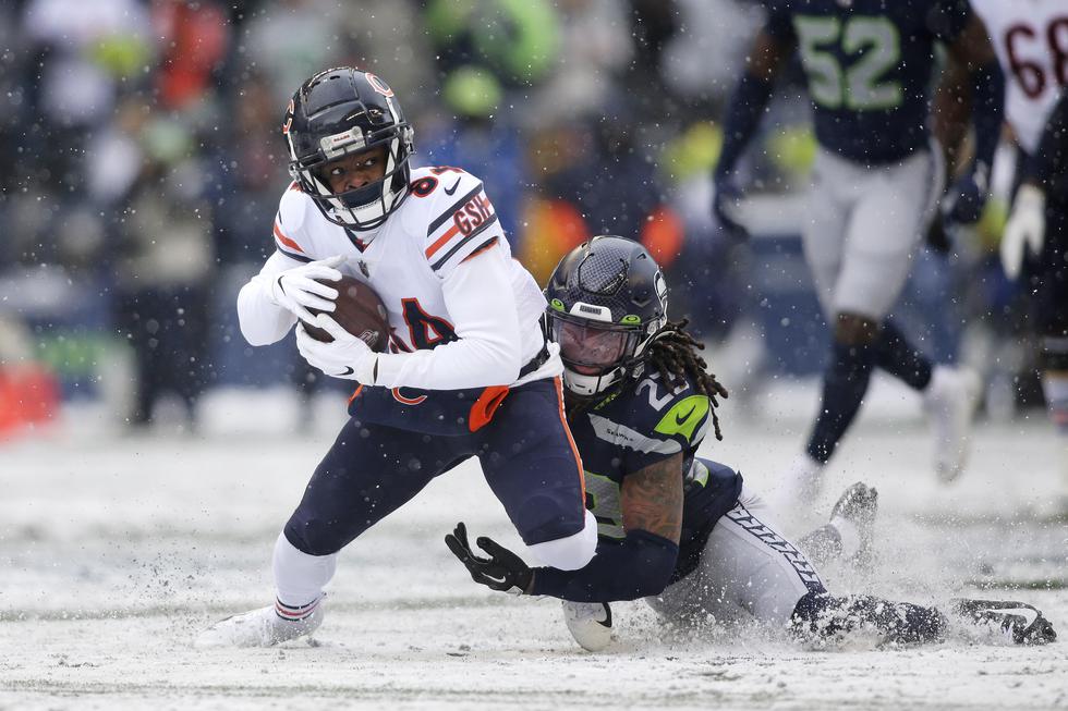 Ni la nieve los detuvo: Seahawks y Bears se enfrentaron por la NFL | FOTOS