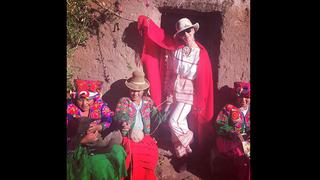 Katy Perry regresó al Perú y se fue al Lago Titicaca