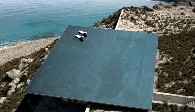 Esta piscina “infinita” pertenece a la casa Mirage, que será construida en la isla griega de Tinos. (Fotos: Design Boom / Difusión)