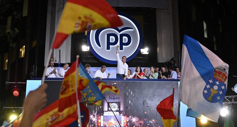 Aunque se impuso en las urnas, el PP de Núñez Feijóo tiene que conseguir aliados suficientes para formar Gobierno en España.