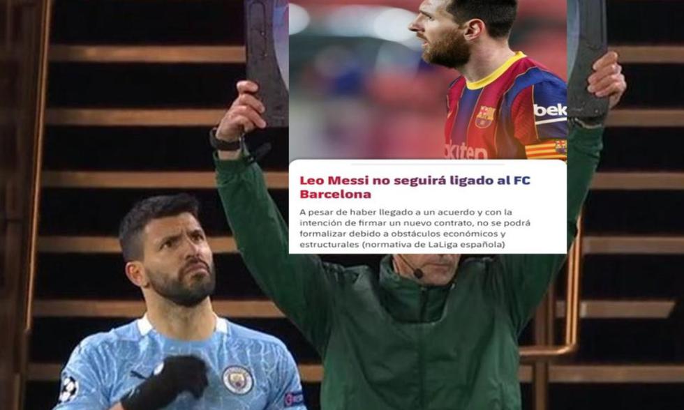 Memes de Lionel Messi tras desligarse del Barcelona | Foto: Twitter