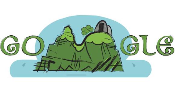 Google celebra el Día de San Patricio con un doodle animado