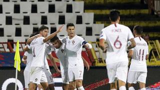 Portugal venció 4-2 a Serbia rumbo a la Euro 2020, con gol de Cristiano | VIDEO