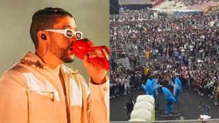 Bad Bunny en Lima: ‘Tiburones’ encendieron el ambiente en el Estadio Nacional | VIDEO